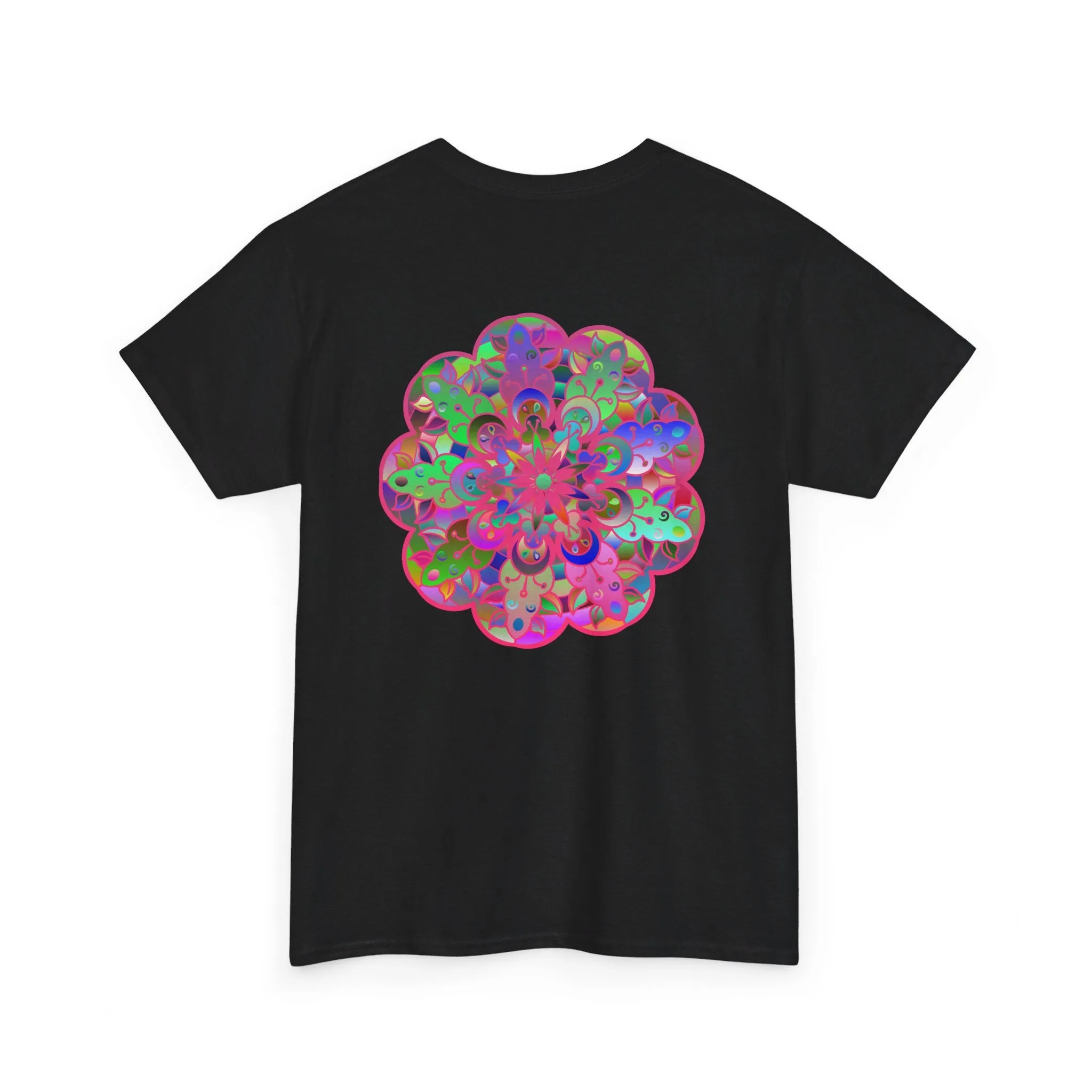 Mandala Art Yoga Mindfulness Tee - Unisex Heavy Cotton