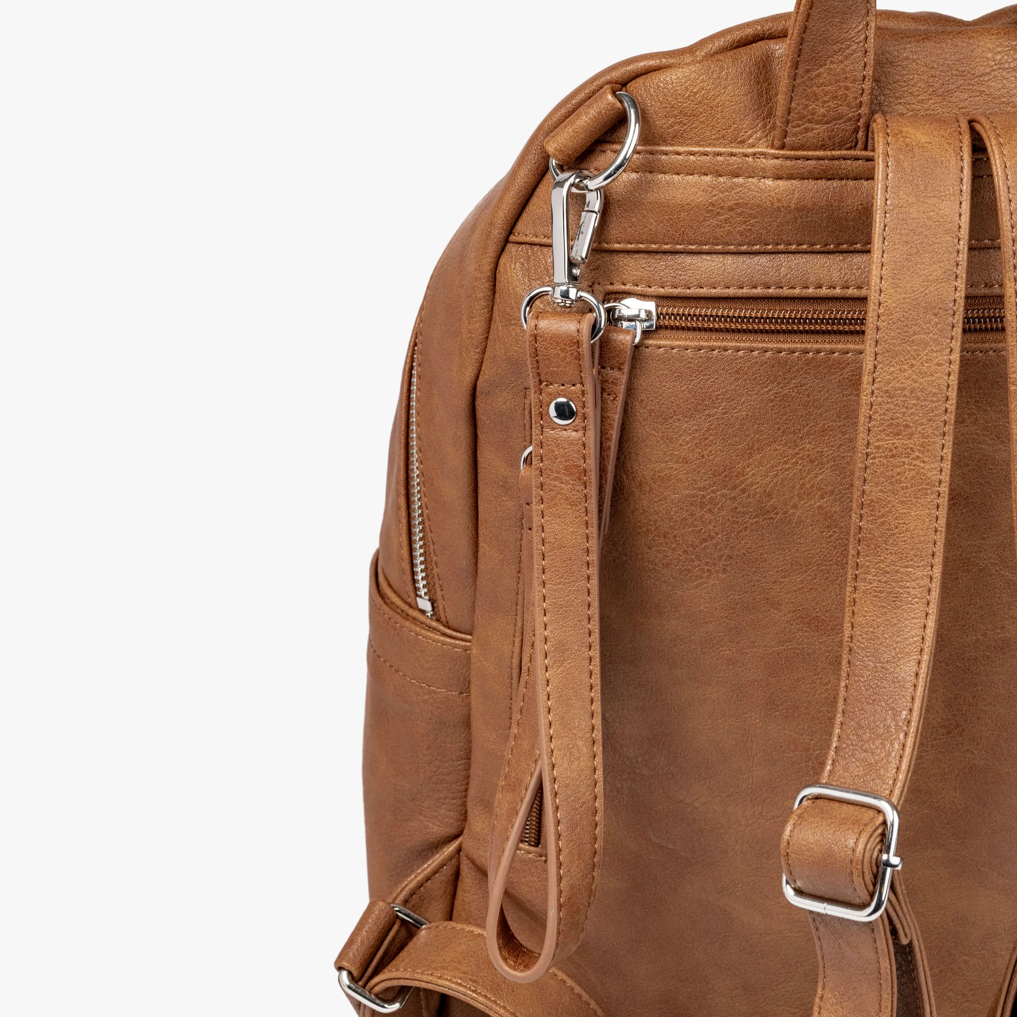 Manhattan 2-Way Backpack Nappy Bag (Vegan) Original Tan