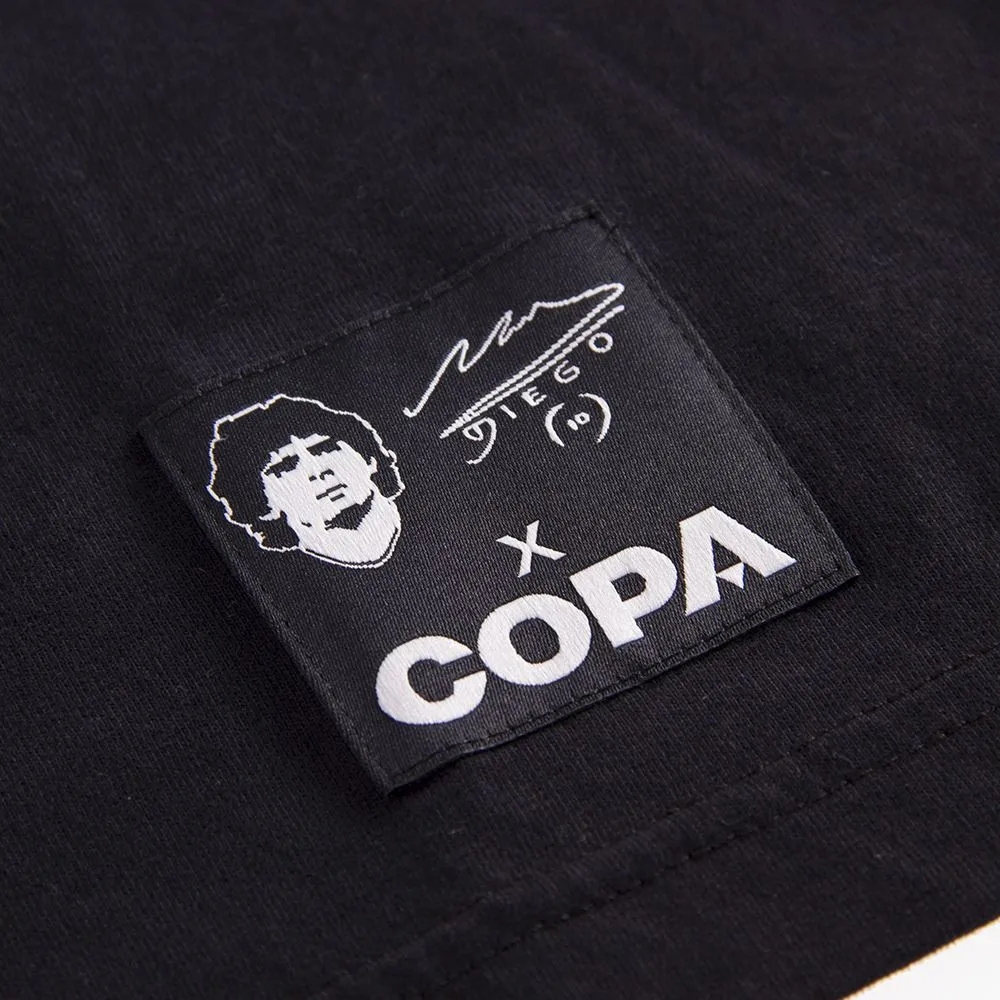 Maradona X COPA Argentina Embroidery Tee