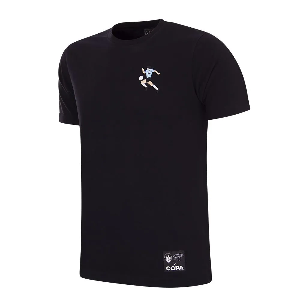 Maradona X COPA Argentina Embroidery Tee