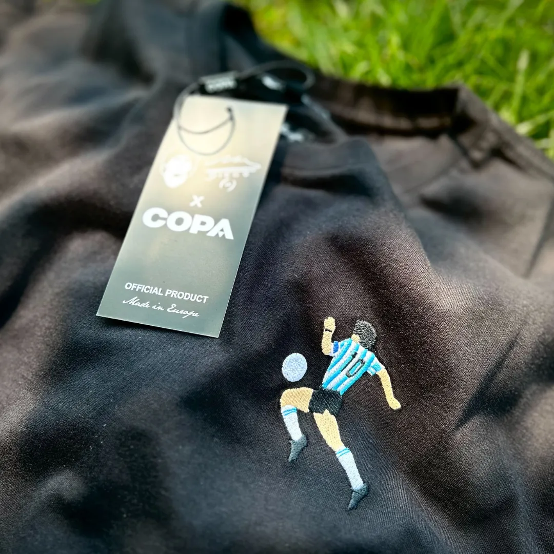 Maradona X COPA Argentina Embroidery Tee