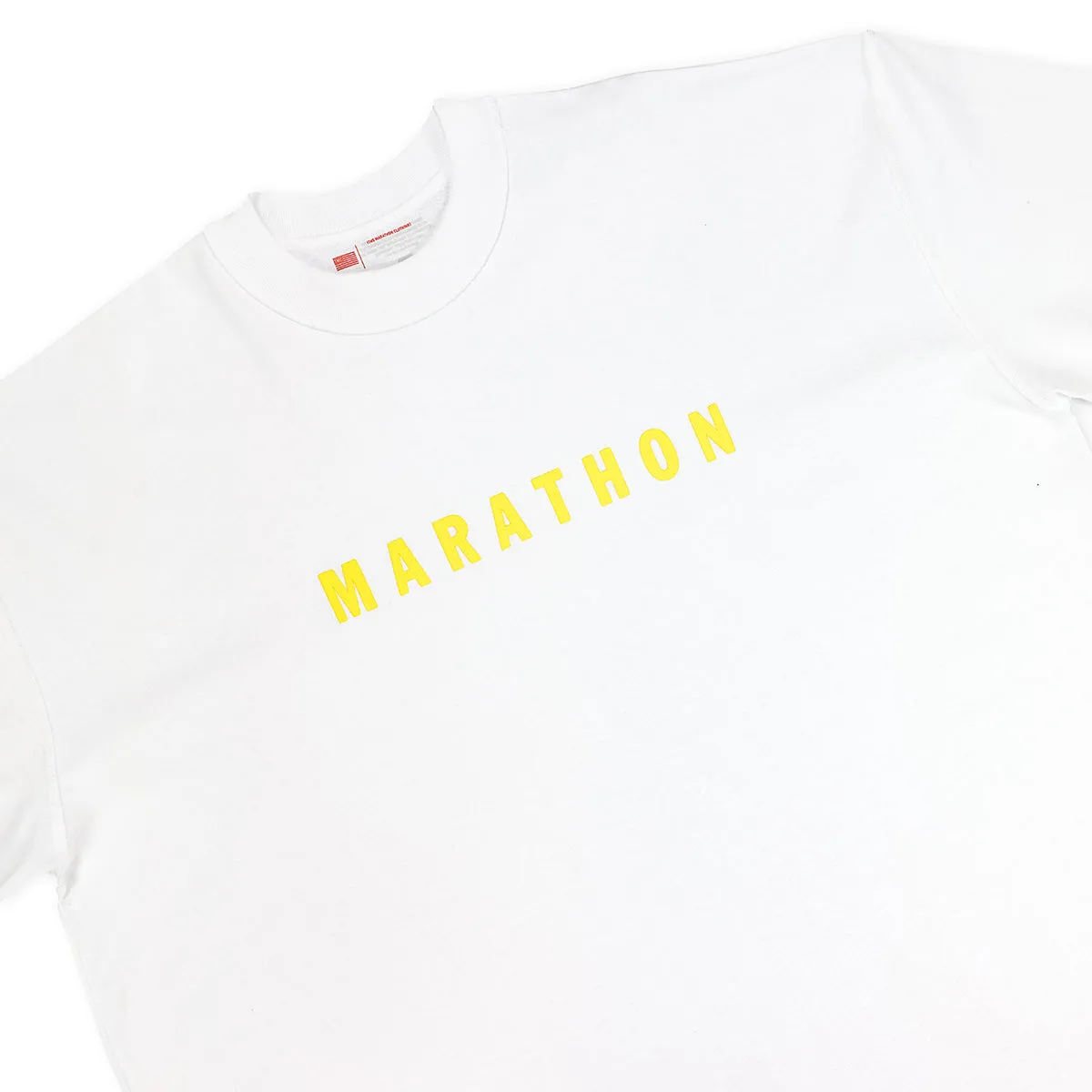 Marathon Hero T-Shirt (Ultra Oversized) - Lemon “Summer Day”