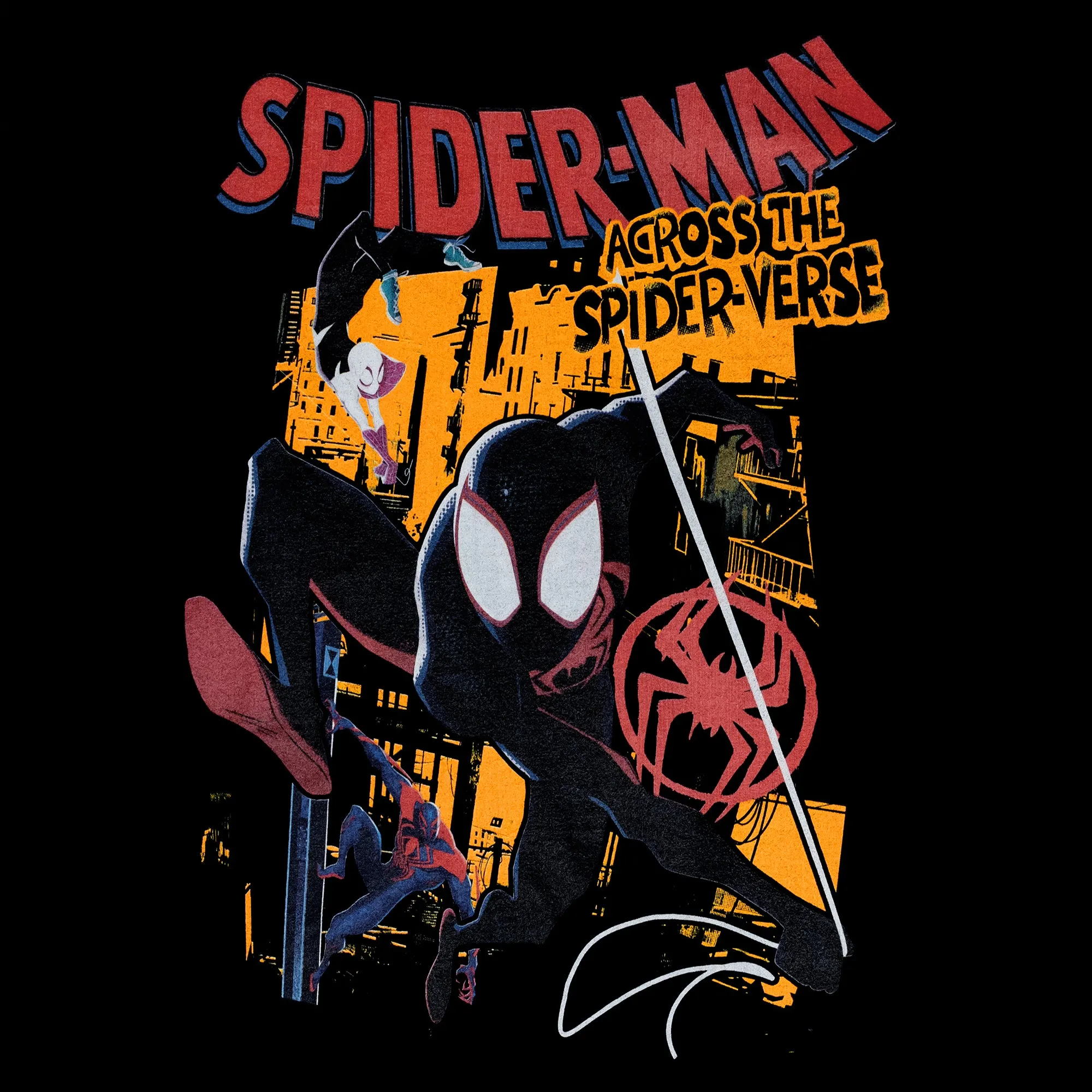 Marvel - Spider-Man Across the Spider-Verse Full Gang Tee