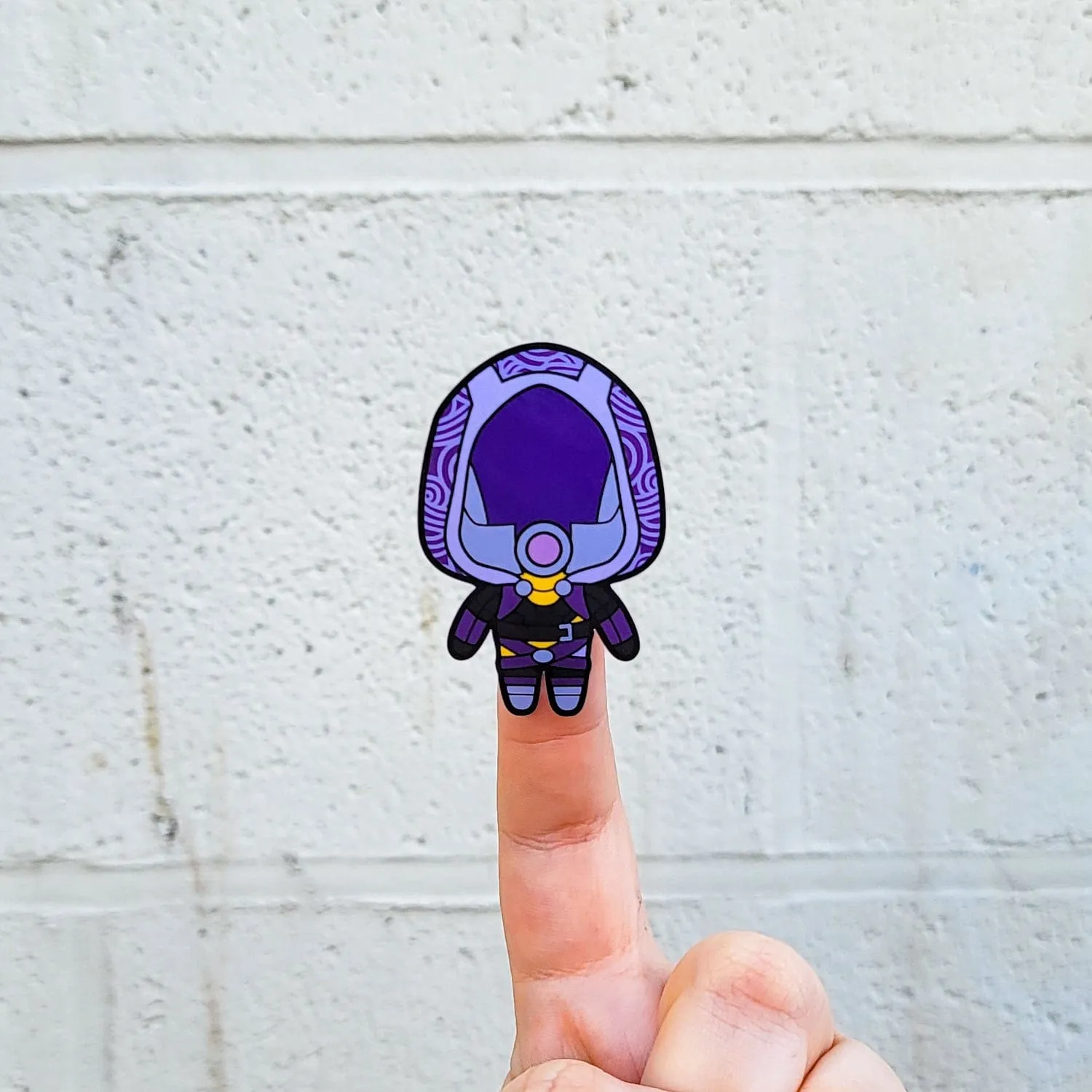 Mass Effect - Tali'Zorah Collector's Vinyl Sticker