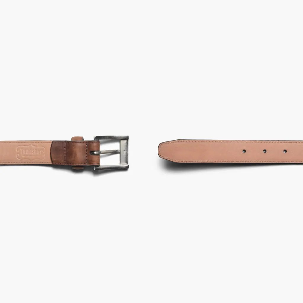 Men's Classic Leather Belt | Terracotta