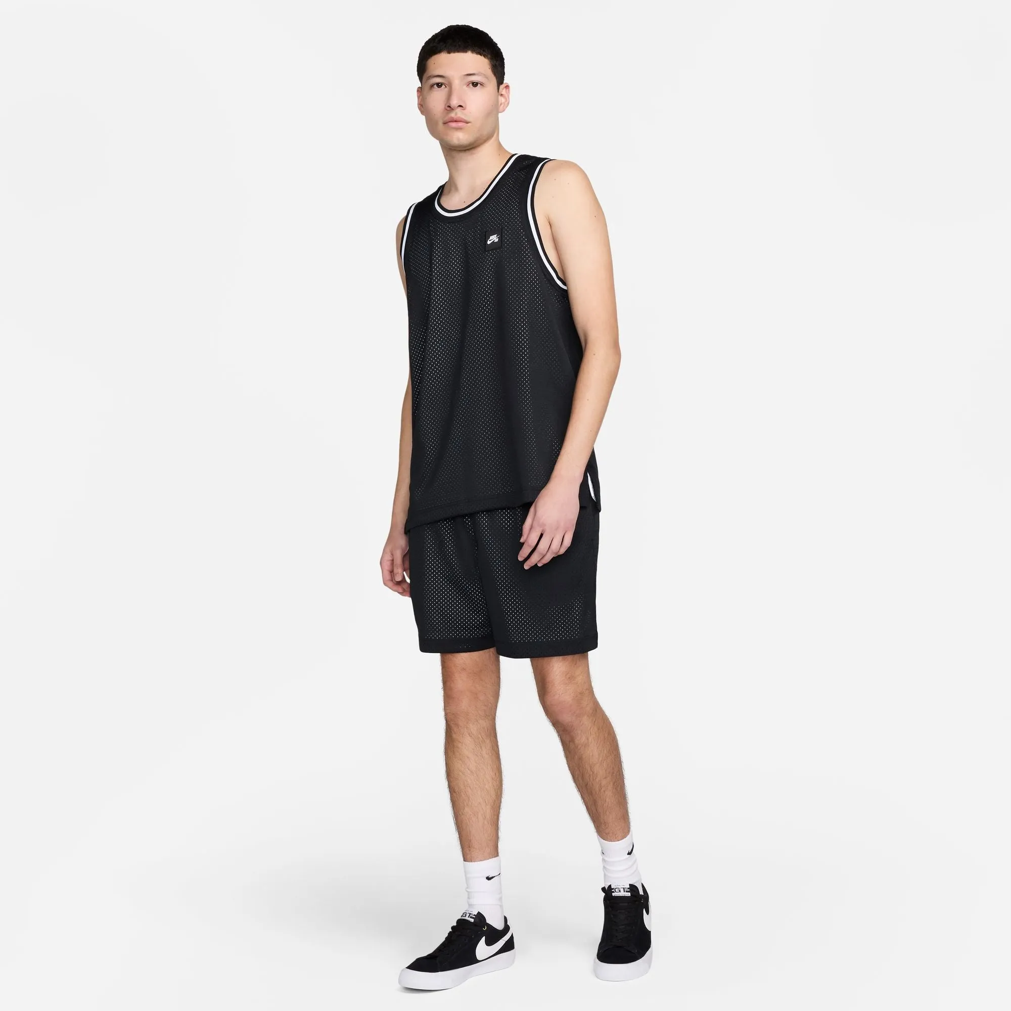 Nike SB Reversible Basketball Jersey Black/White