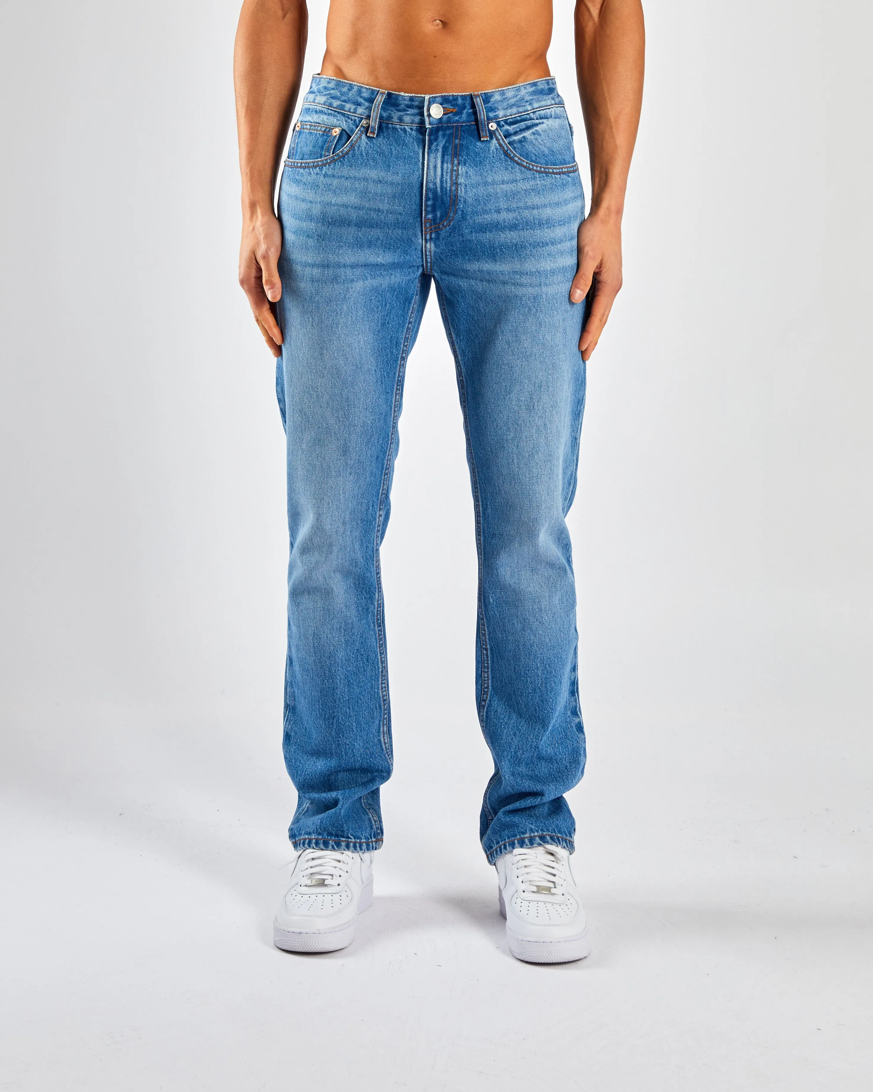 Nikolai Classic Bootcut Blue Weft