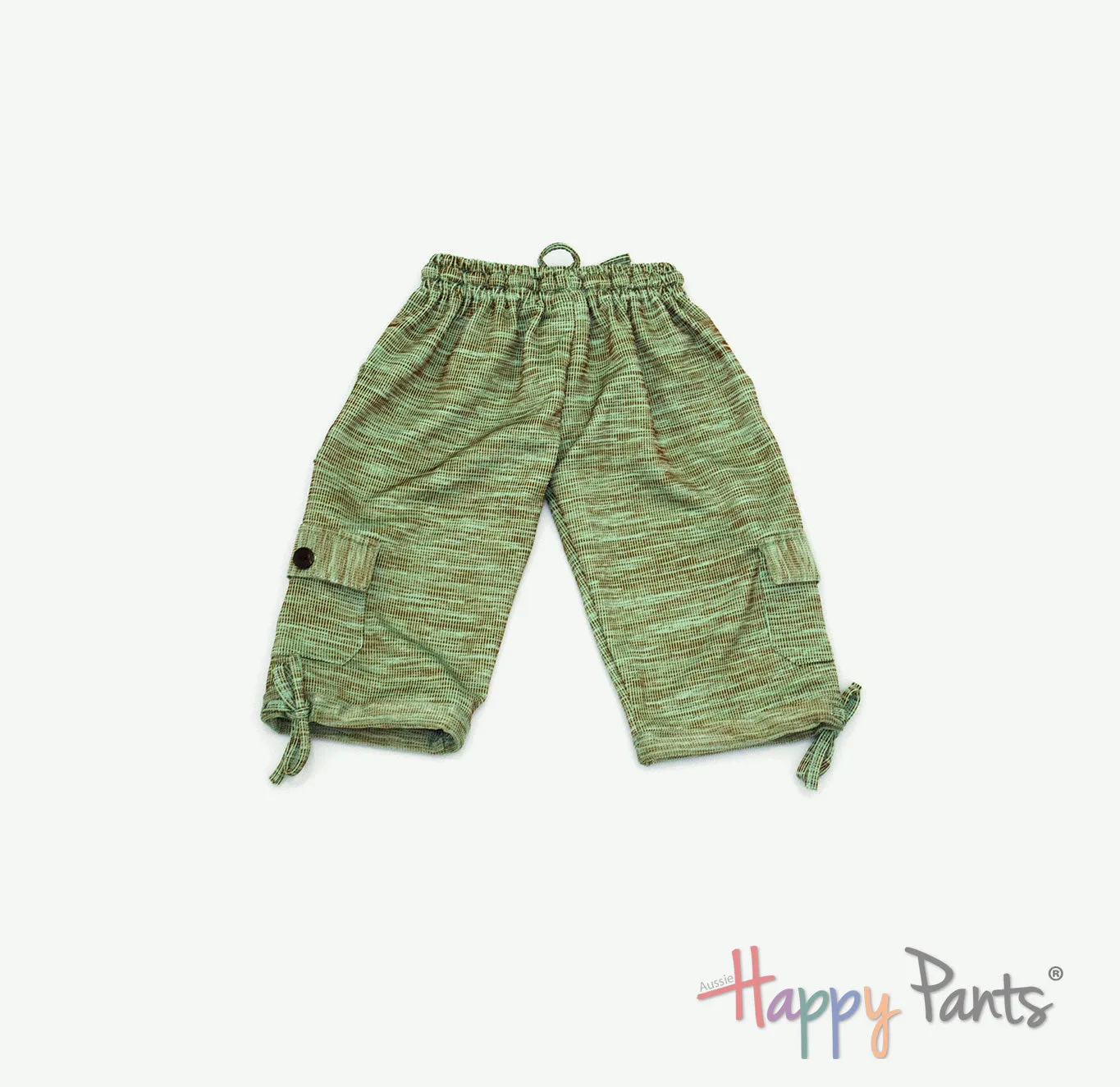 Olive Essence Brown Boardshorts for Boys