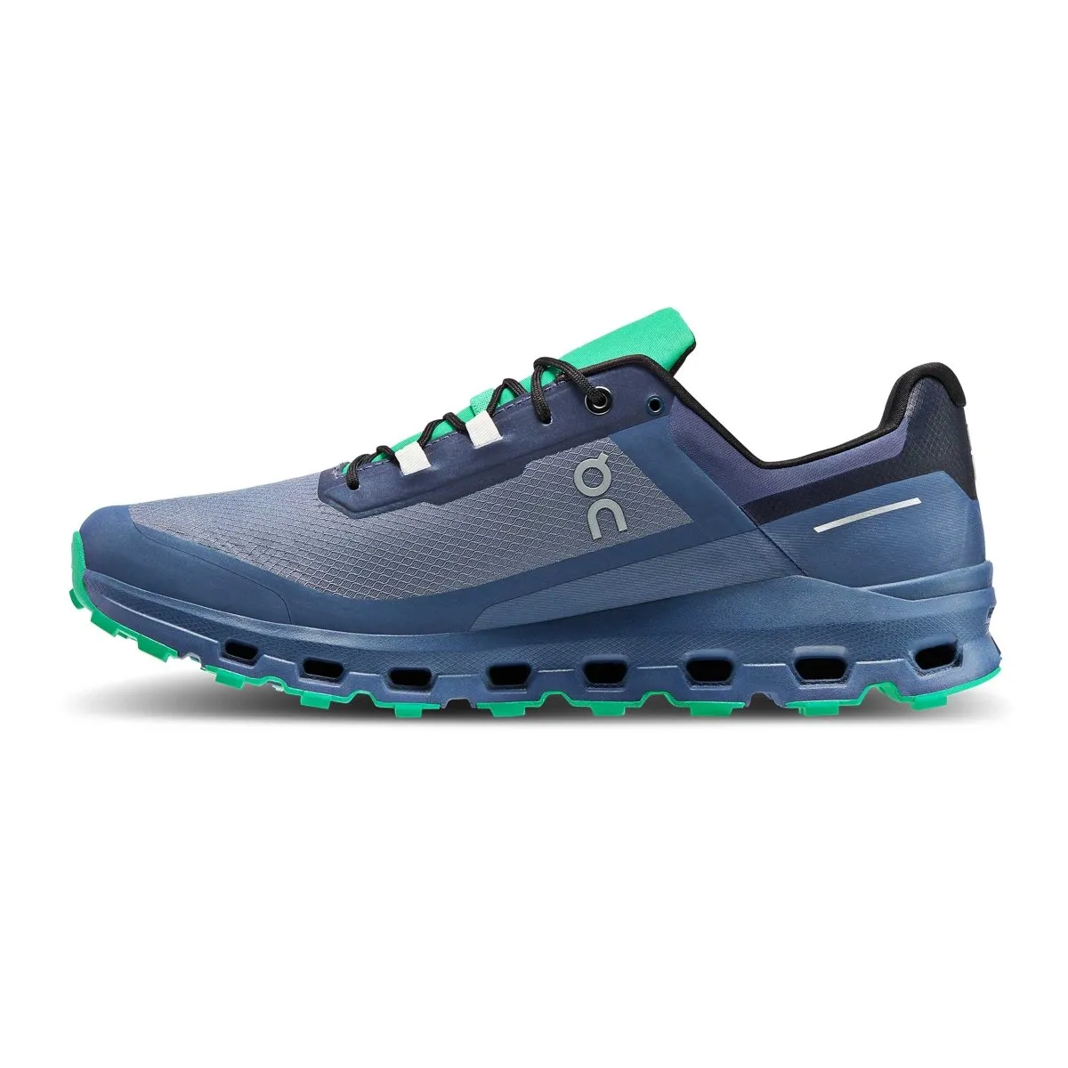 On Running Men's Cloudvista Metal/Denim Waterproof