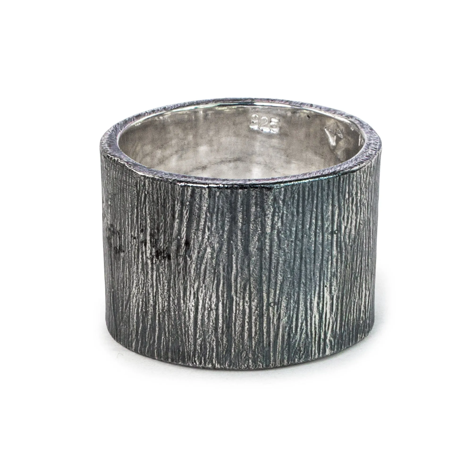 Oxidized Tube Ring