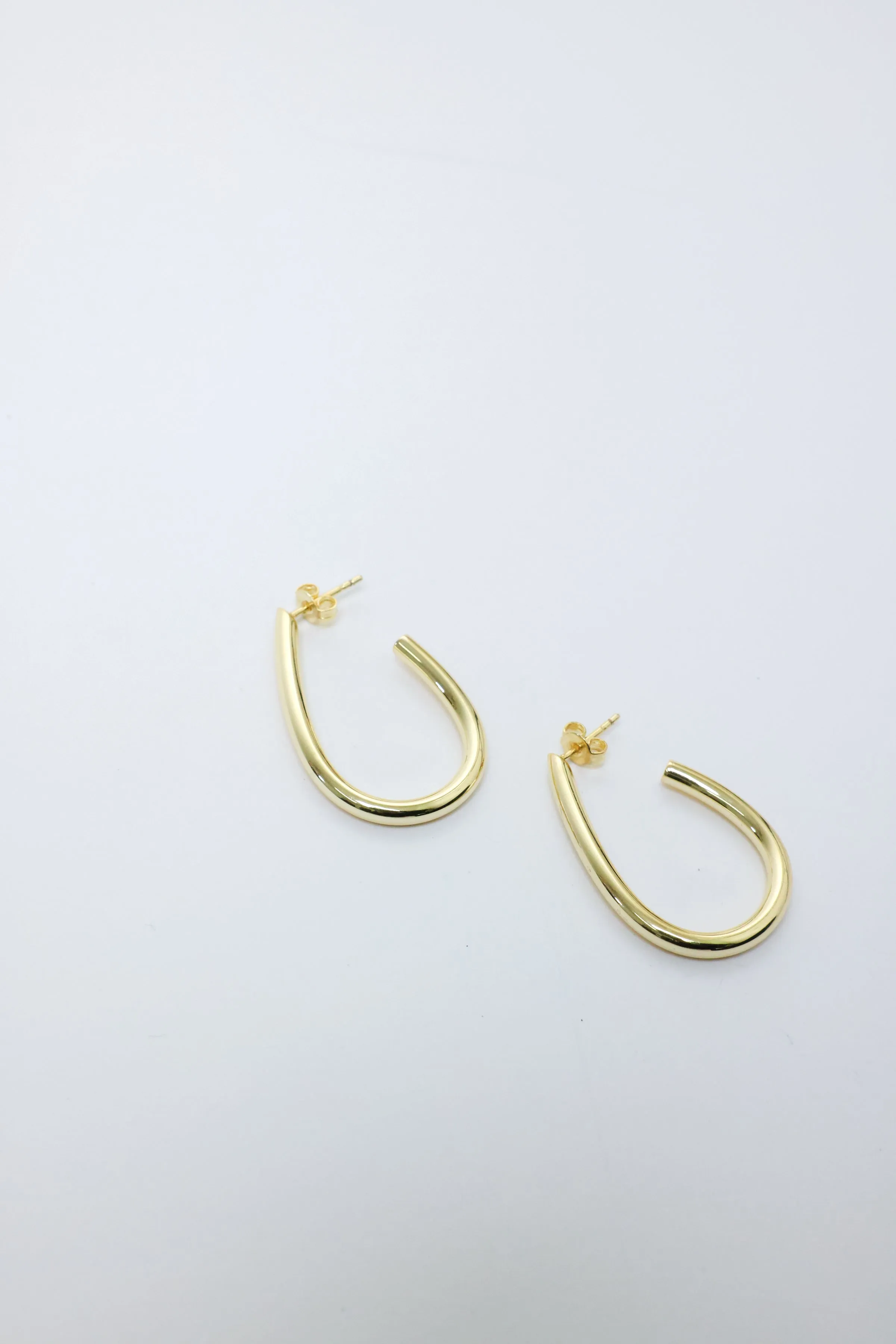 PG Designs Oval Shaped Tube Earrings