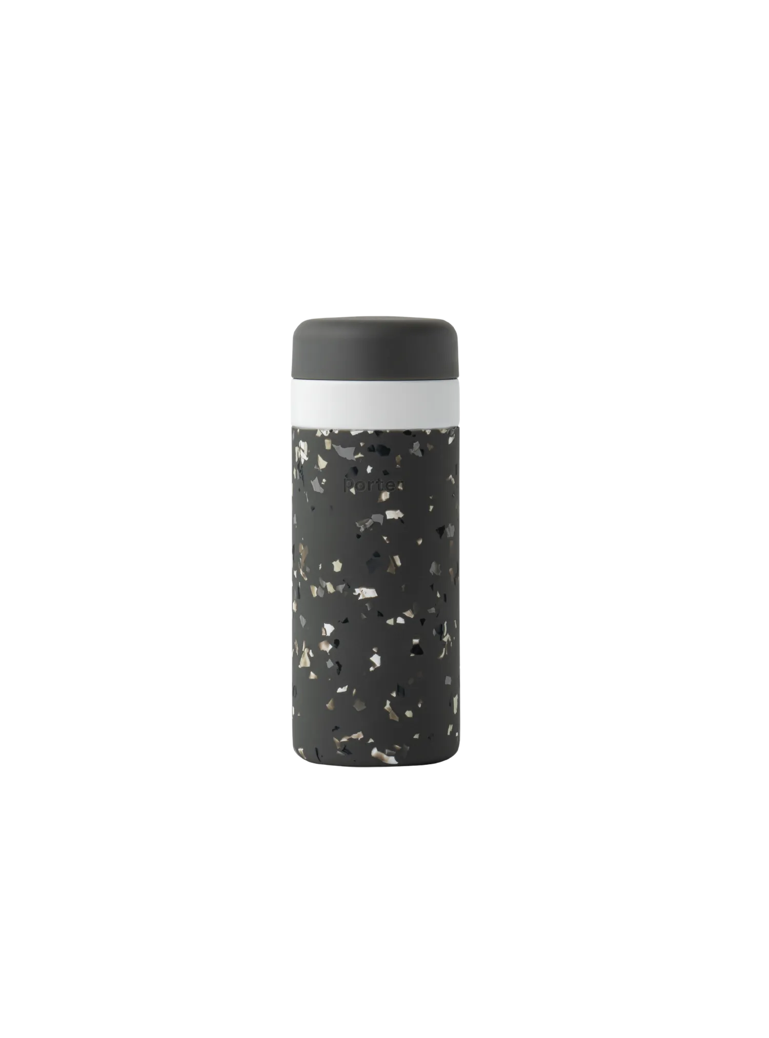 Porter Insulated 16oz Bottle (Charcoal Terrazzo)