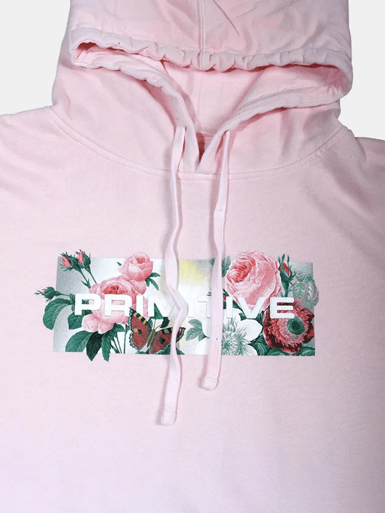 Primitive Daybreak Washed Hood - Pink