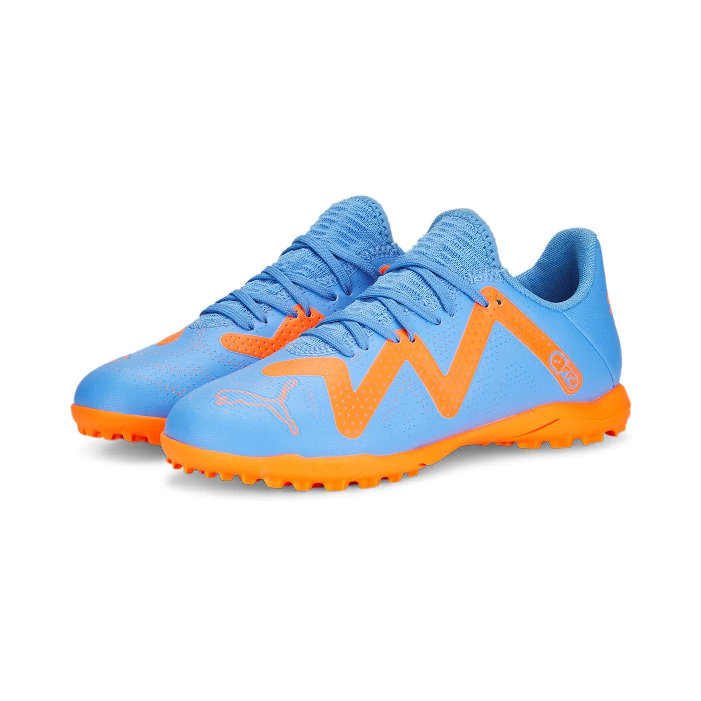 Puma Puma boys' soccer shoe Future Play TT 107202 01 blue white orange