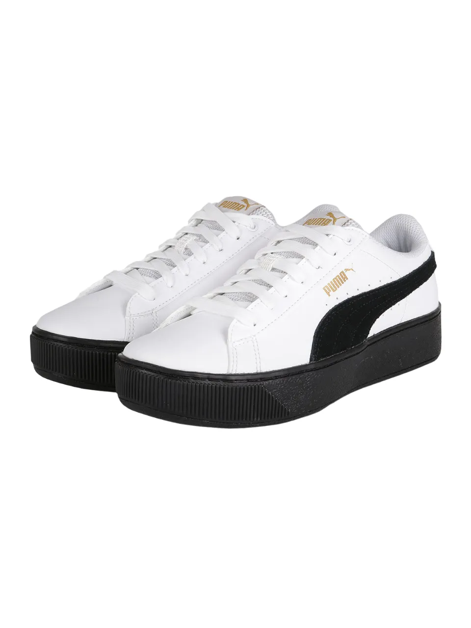 Puma Vikky Platform women's sneakers shoe 364893 04 white black