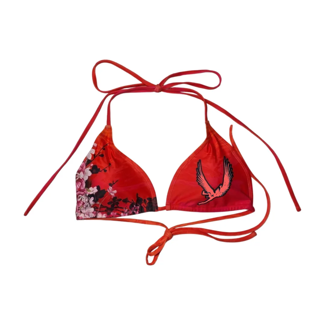 "Sunset Mothpit" String Bikini (TOP)