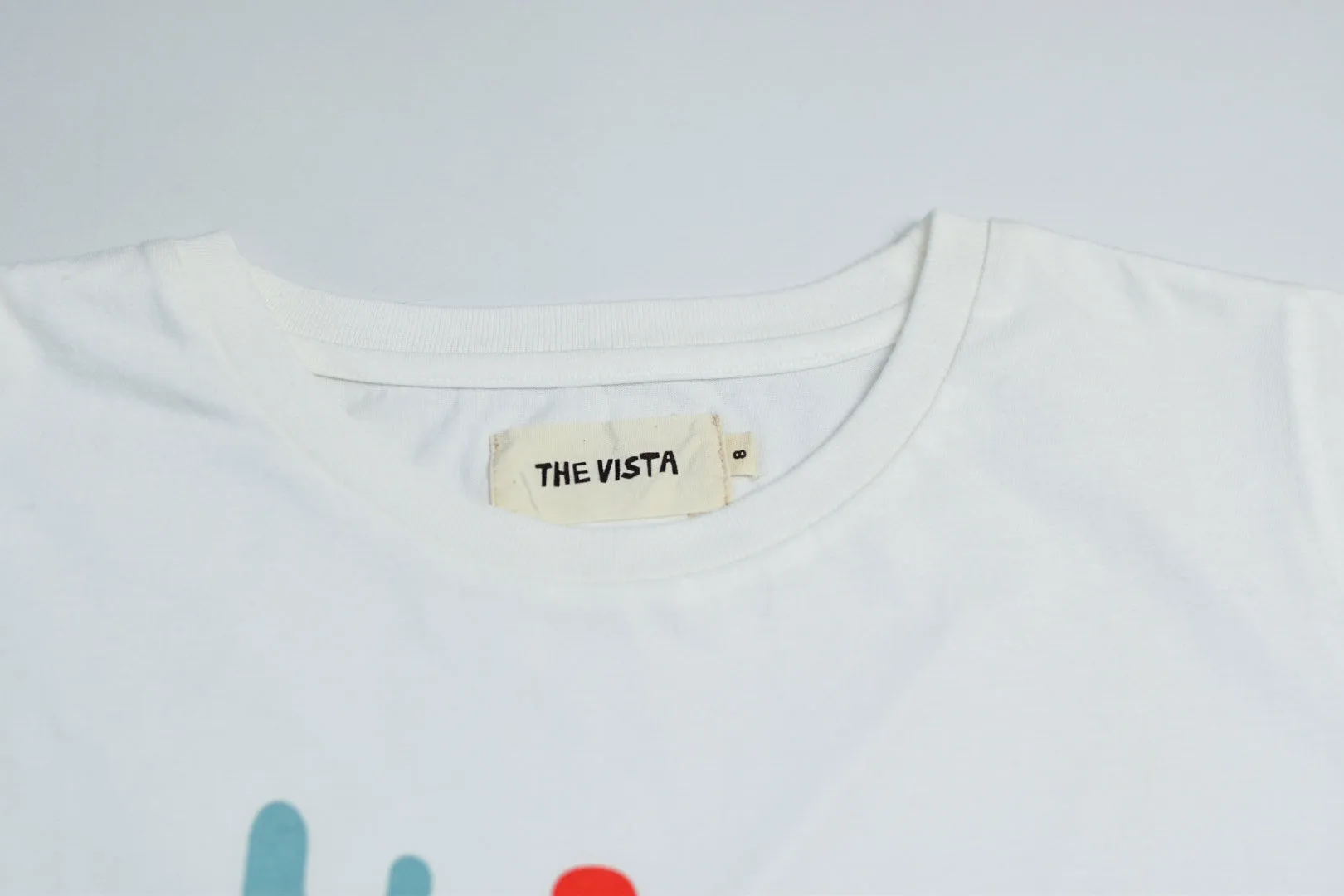 RE LOVED The Vista t- shirt size 8