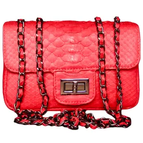 Red Flap Bag SMALL