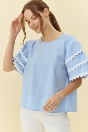 Ric Rac Sleeve Top