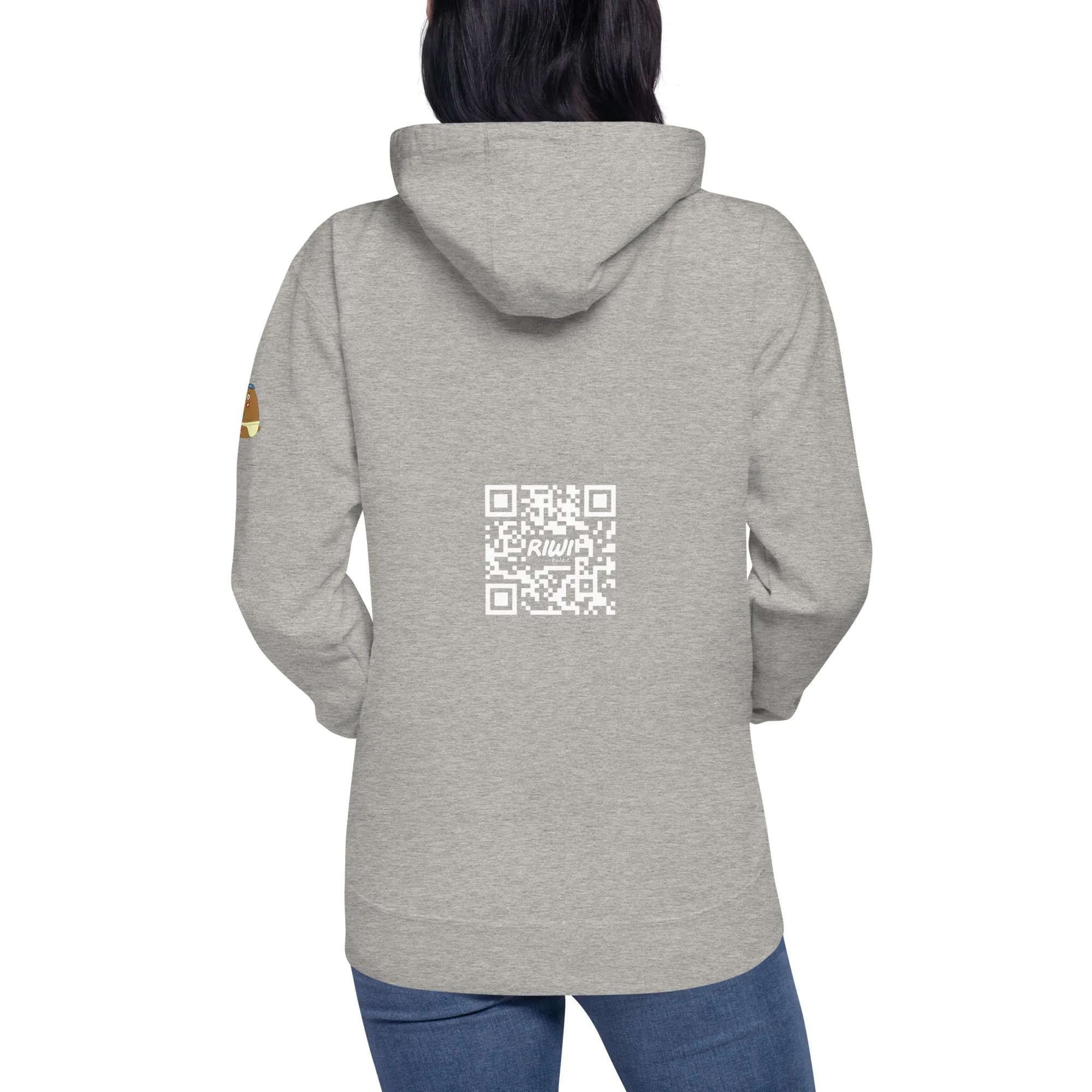 RIWI® Unisex Kapuzenpullover für Erwachsene