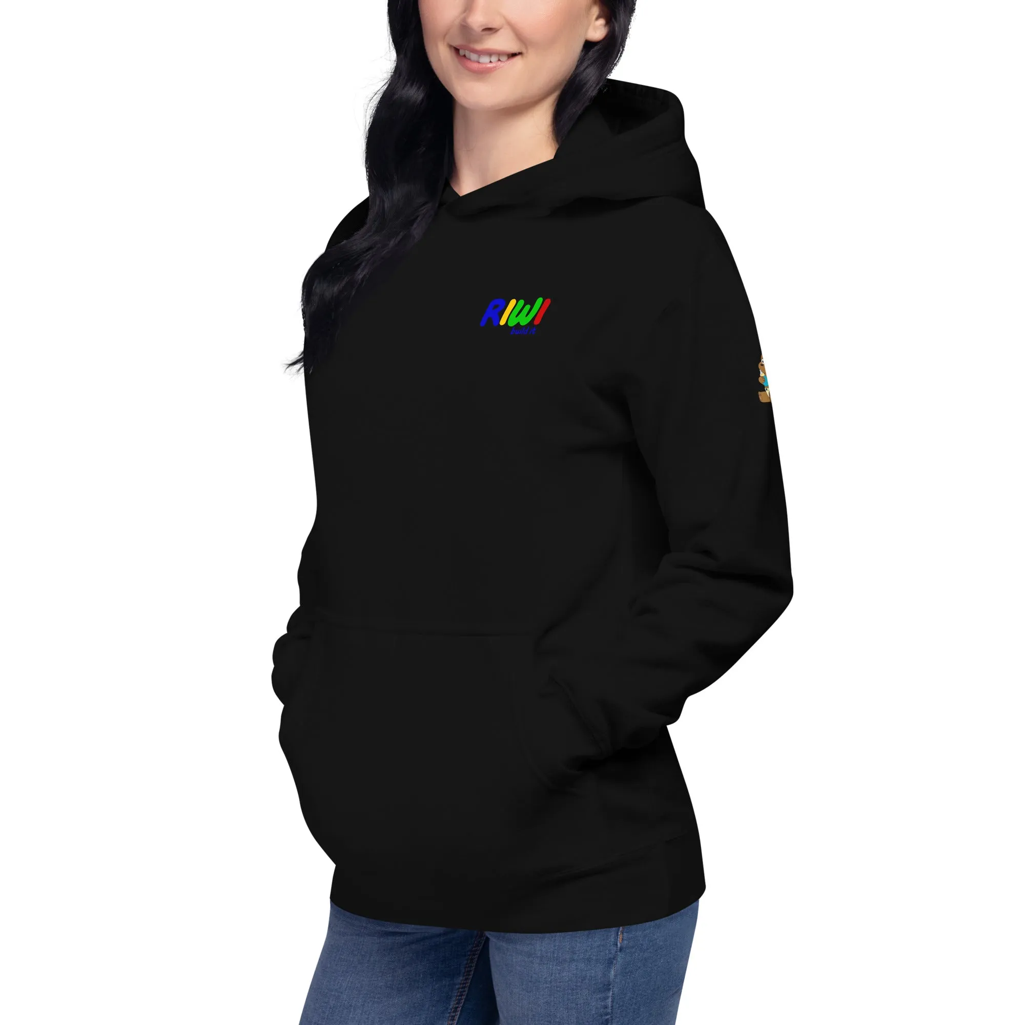 RIWI® Unisex Kapuzenpullover für Erwachsene