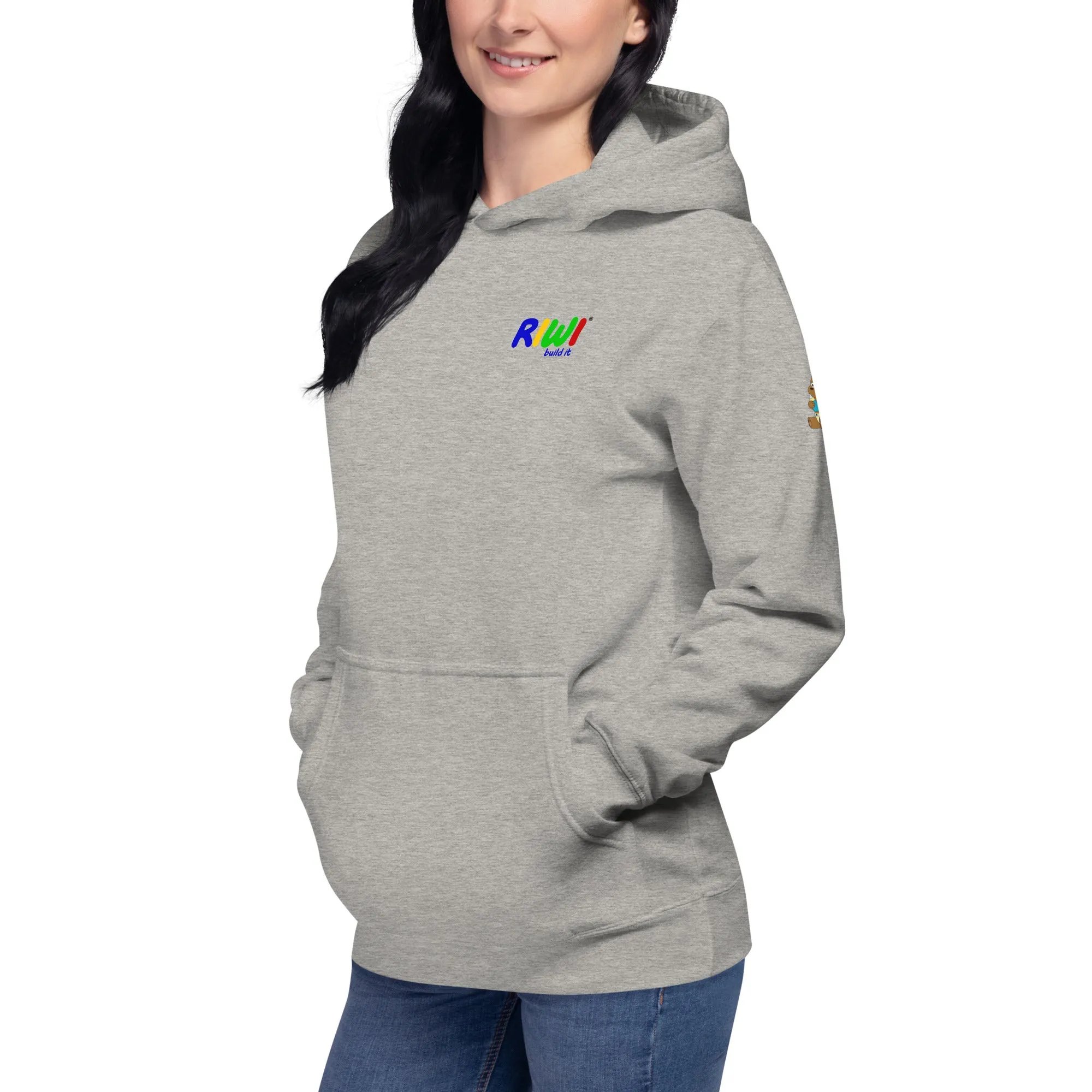 RIWI® Unisex Kapuzenpullover für Erwachsene