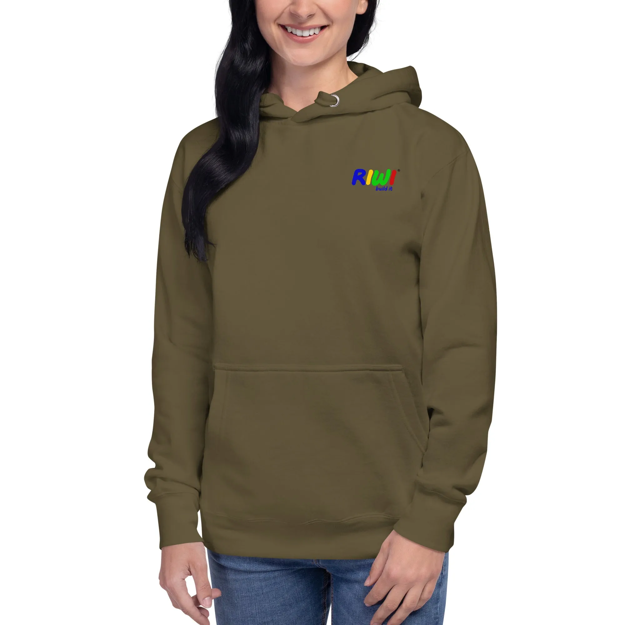 RIWI® Unisex Kapuzenpullover für Erwachsene