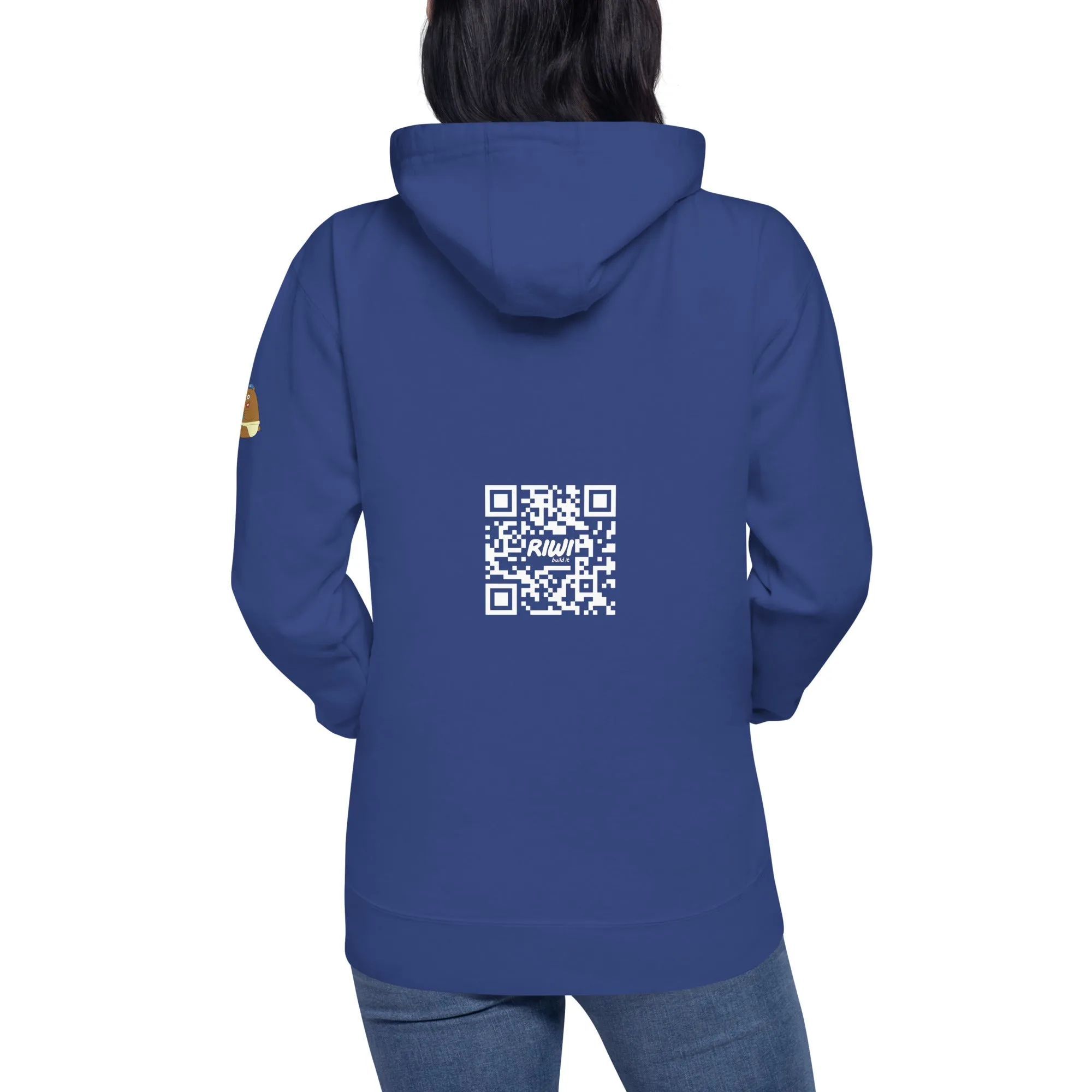 RIWI® Unisex Kapuzenpullover für Erwachsene