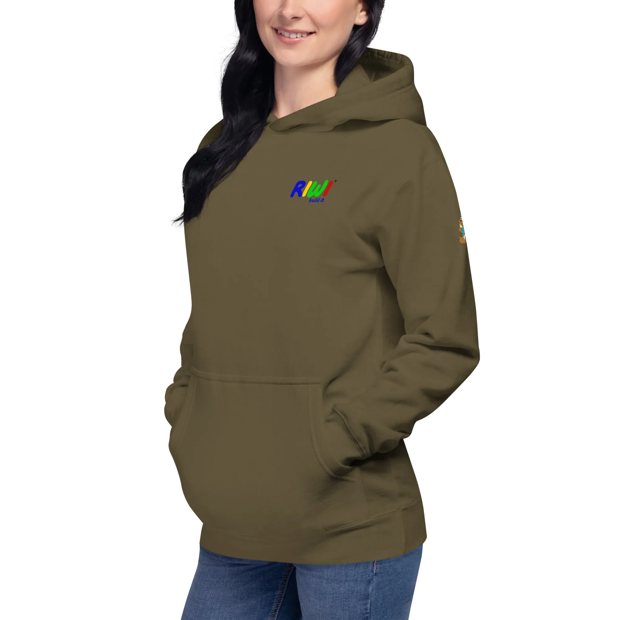 RIWI® Unisex Kapuzenpullover für Erwachsene