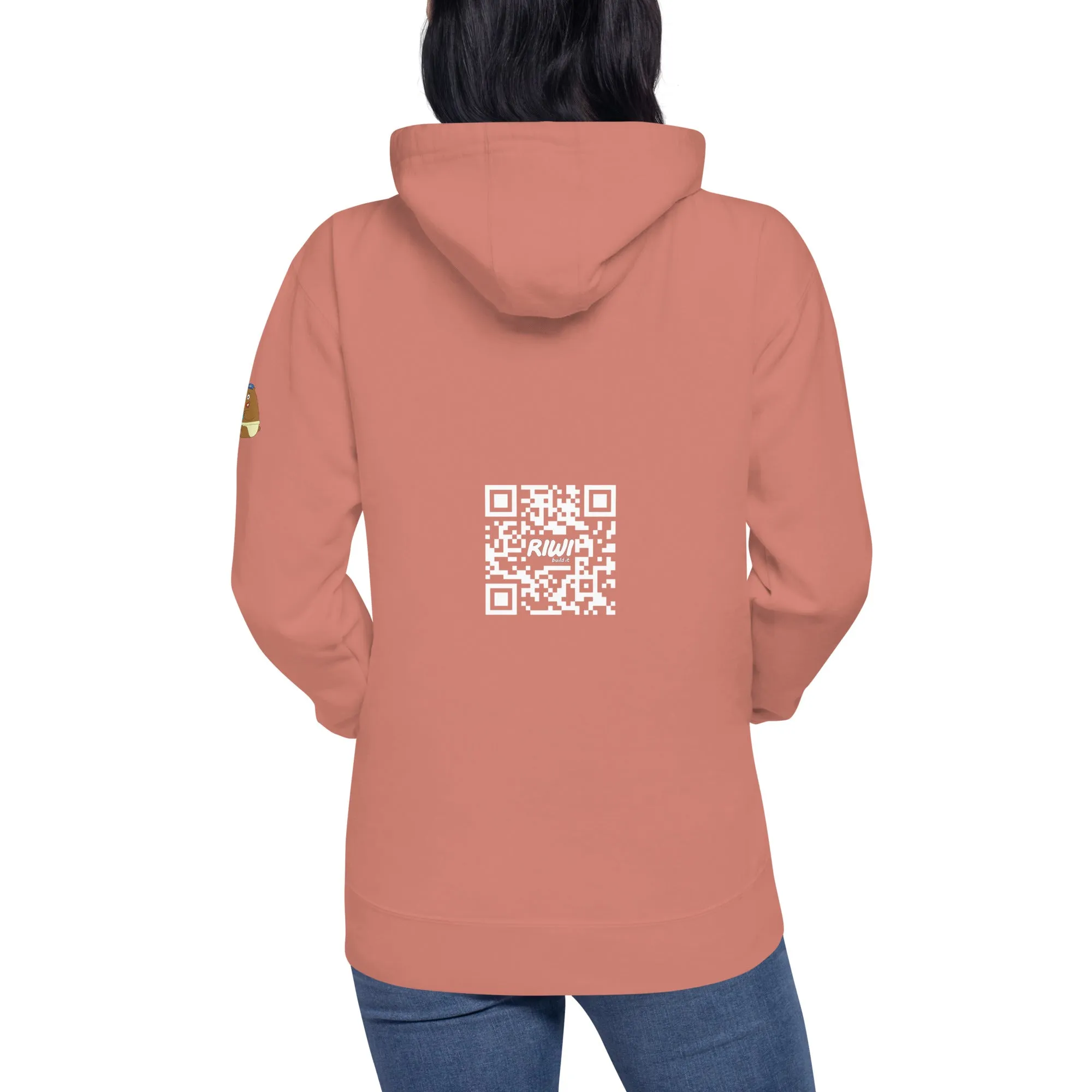 RIWI® Unisex Kapuzenpullover für Erwachsene