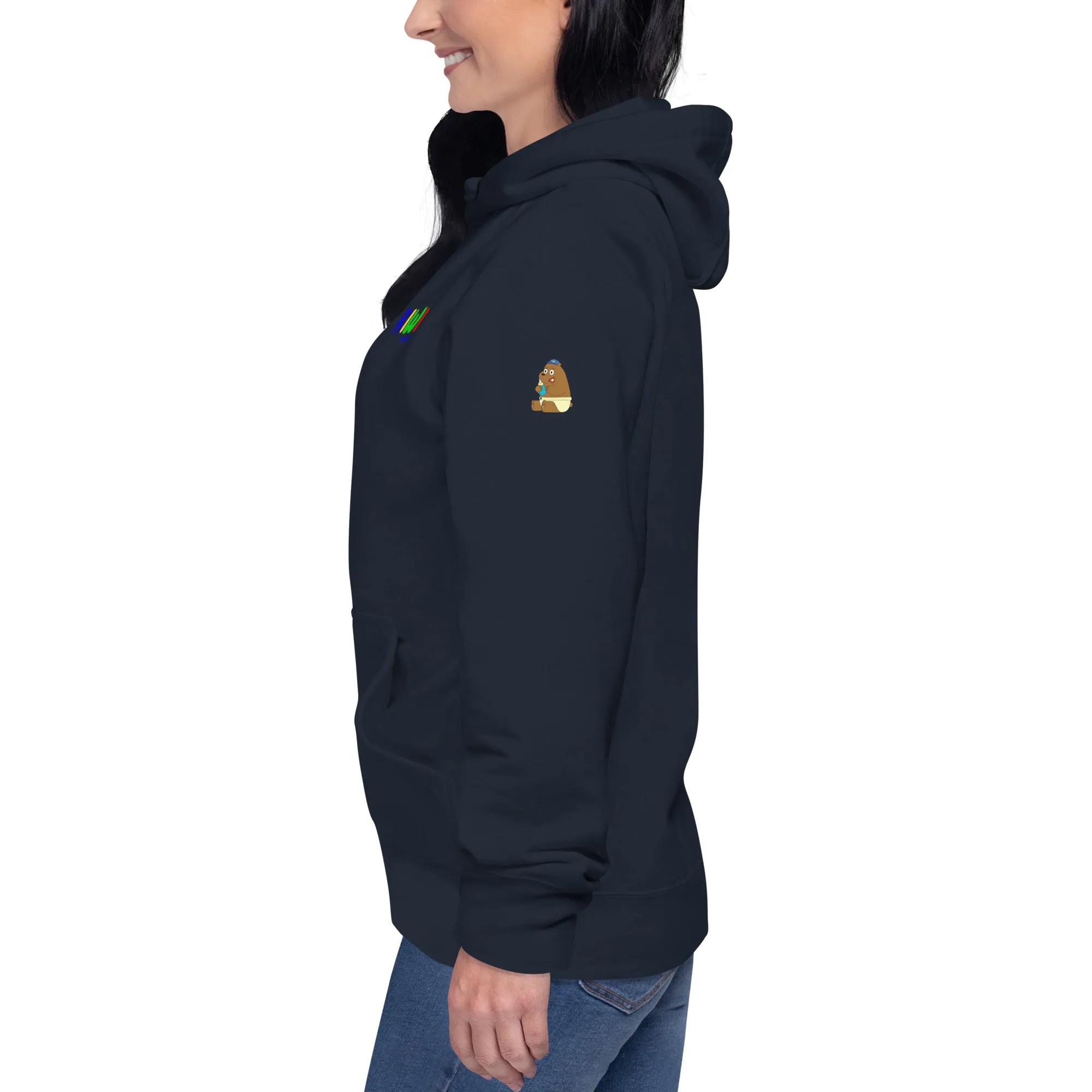 RIWI® Unisex Kapuzenpullover für Erwachsene