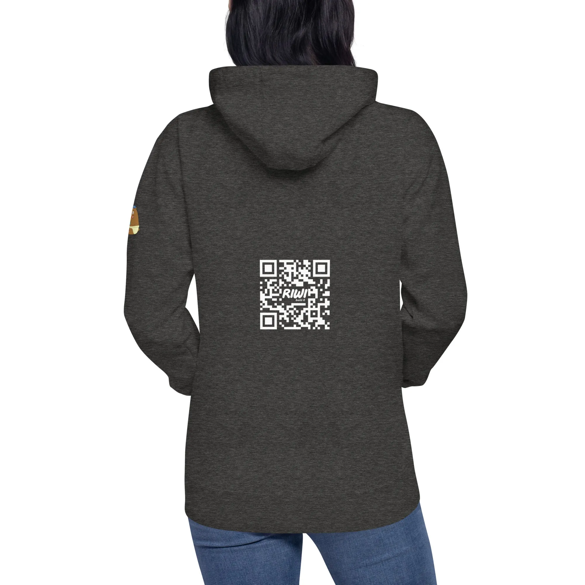 RIWI® Unisex Kapuzenpullover für Erwachsene