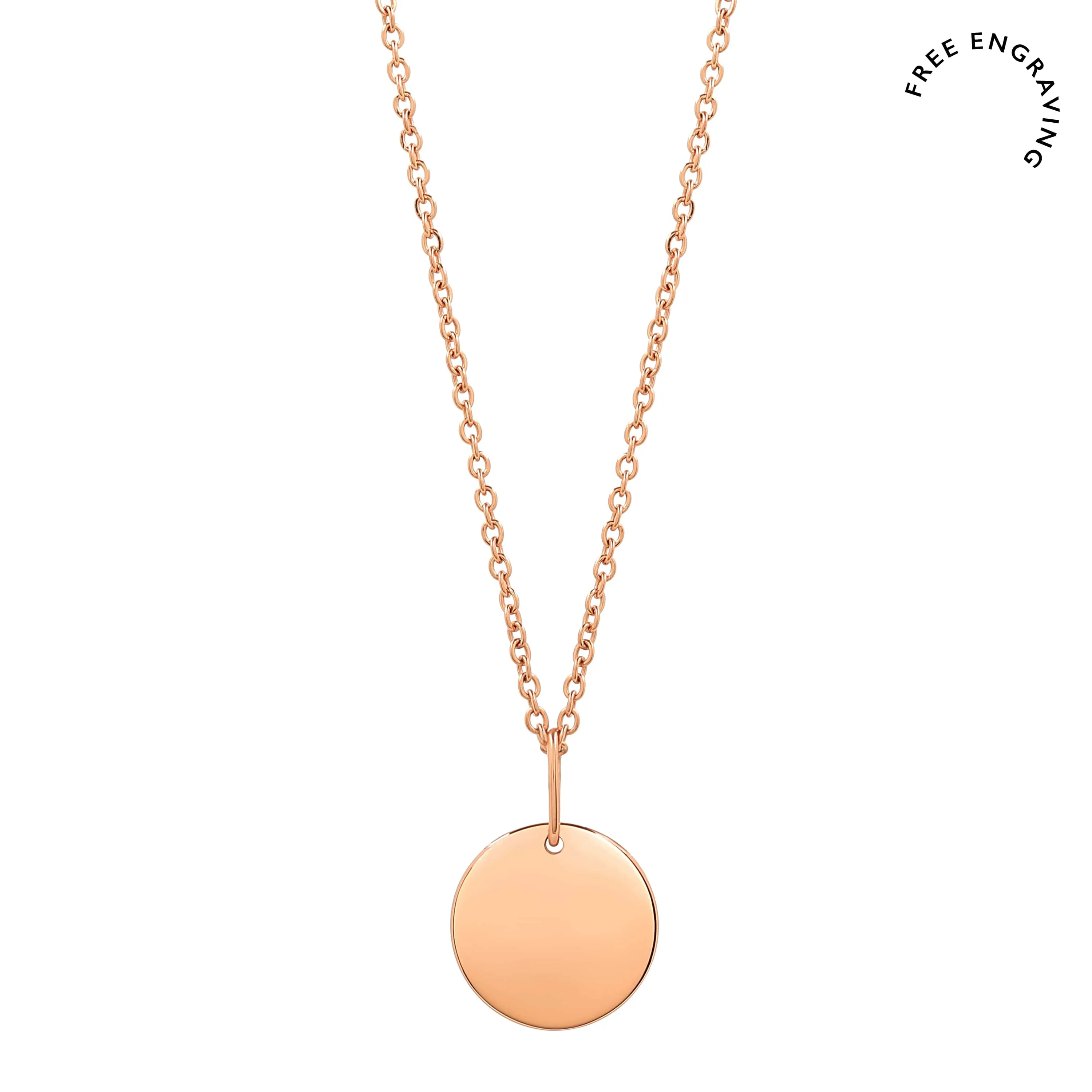 Round Pendant Necklace