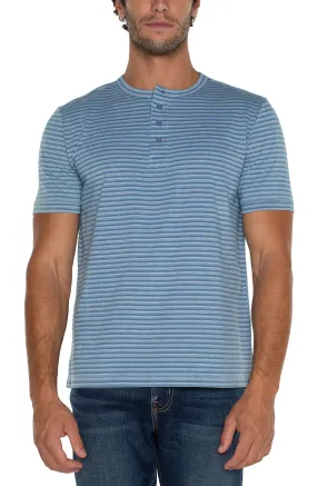 SHORT SLEEVE HENLEY