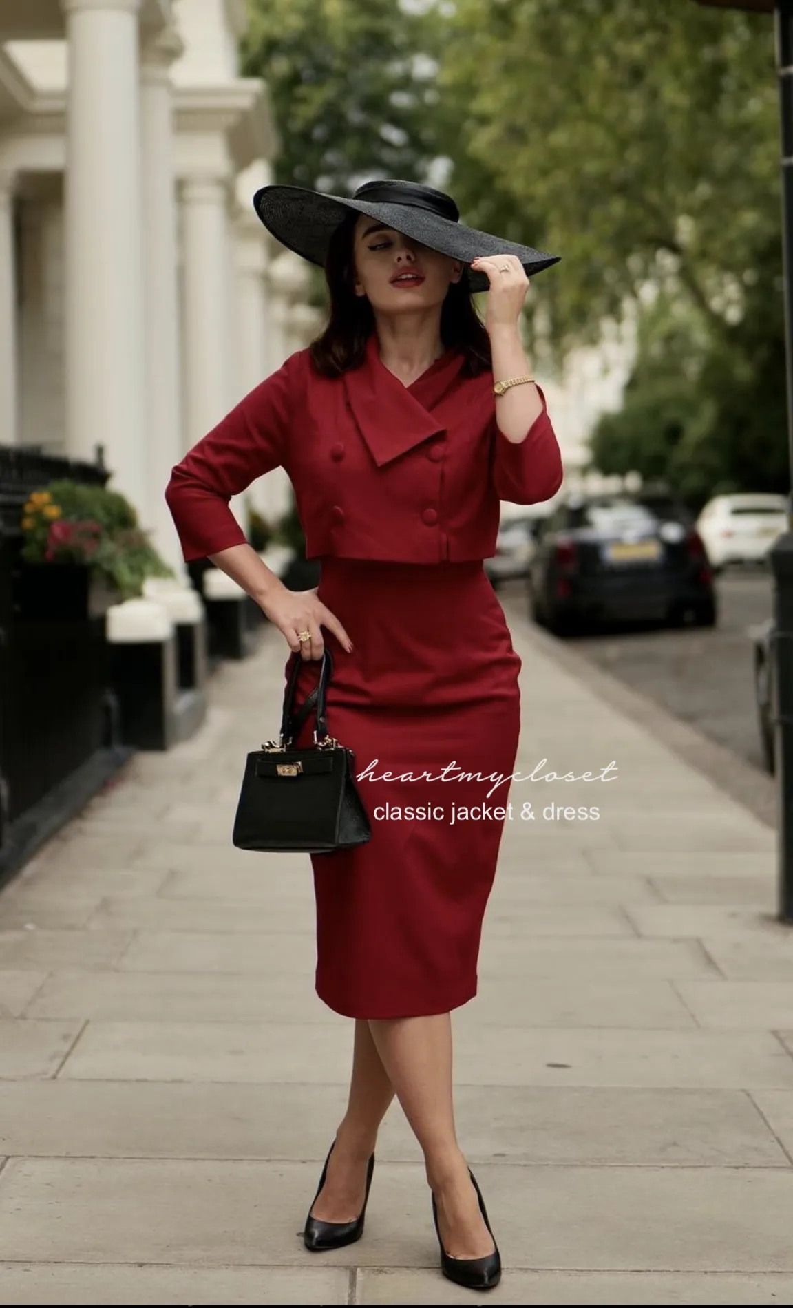 Sienna classic jacket   pencil dress custom made all sizes 40s 50s inspiration