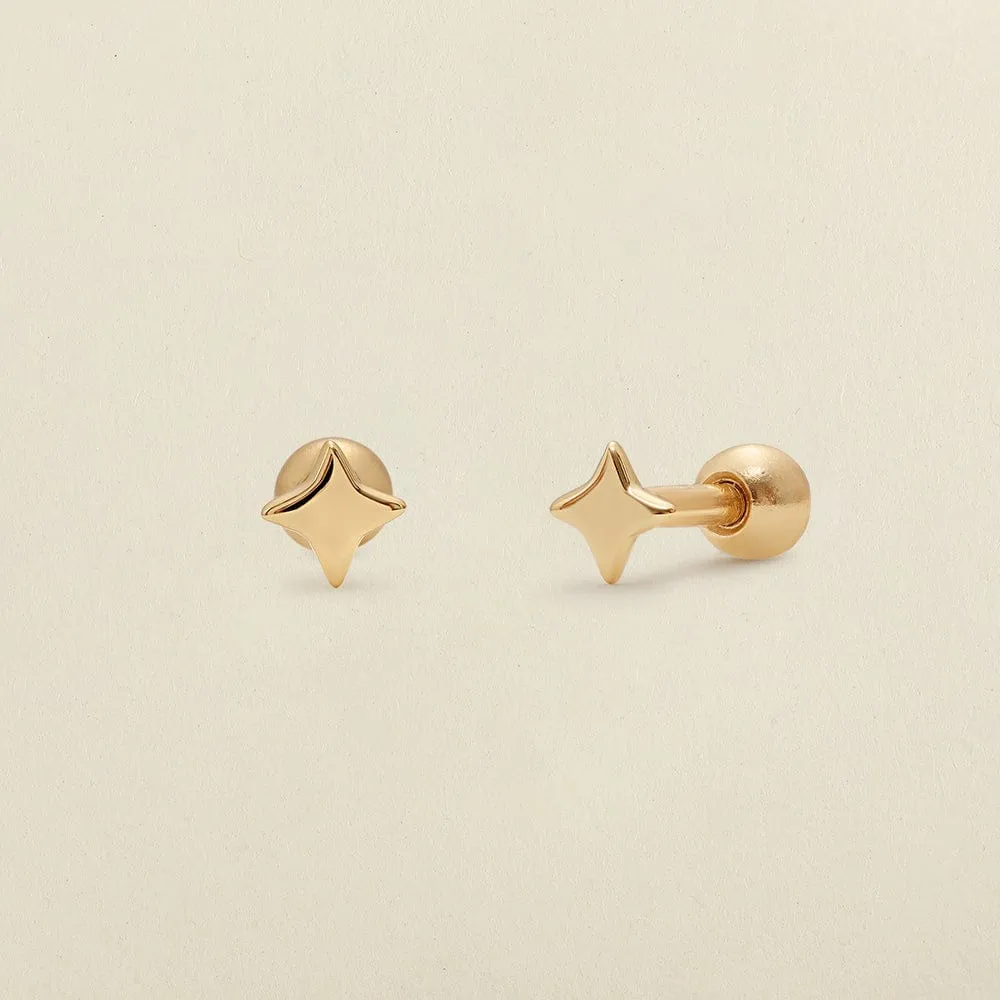 Star Stud Earrings