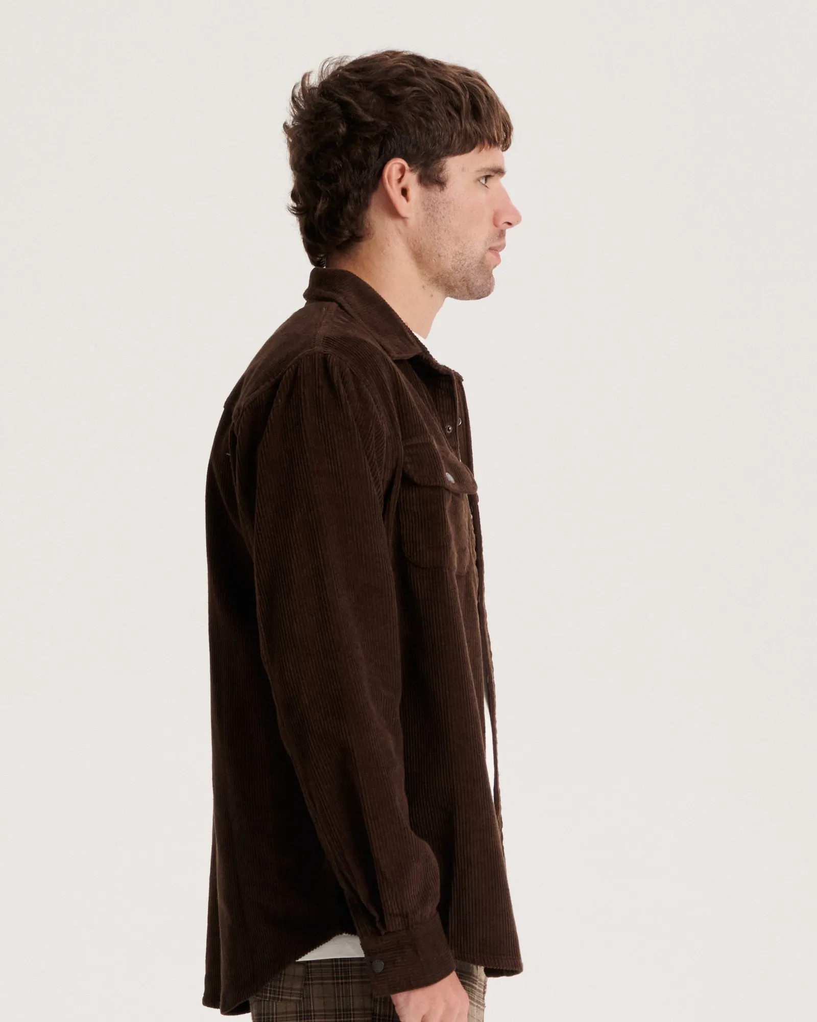 Surface Overshirt - Chocolate