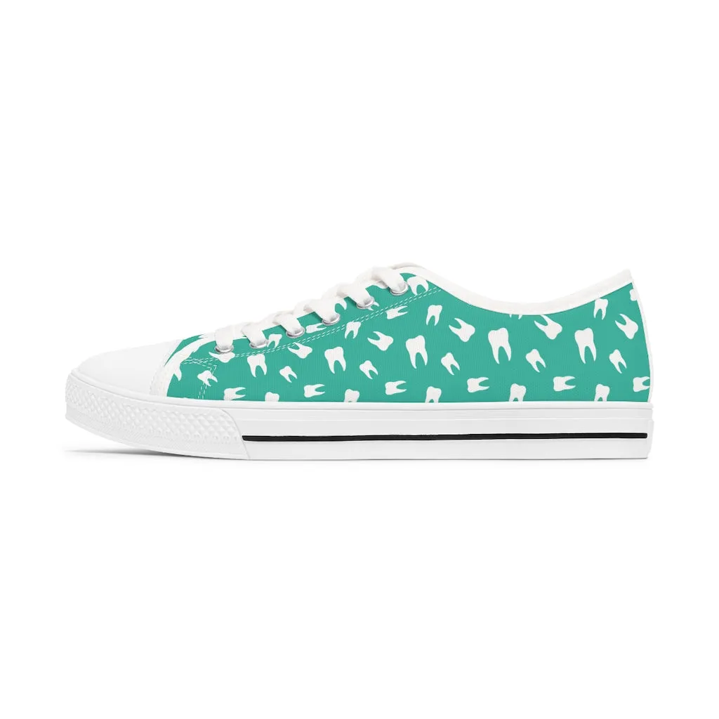 Teeth Women's Low Top Sneakers