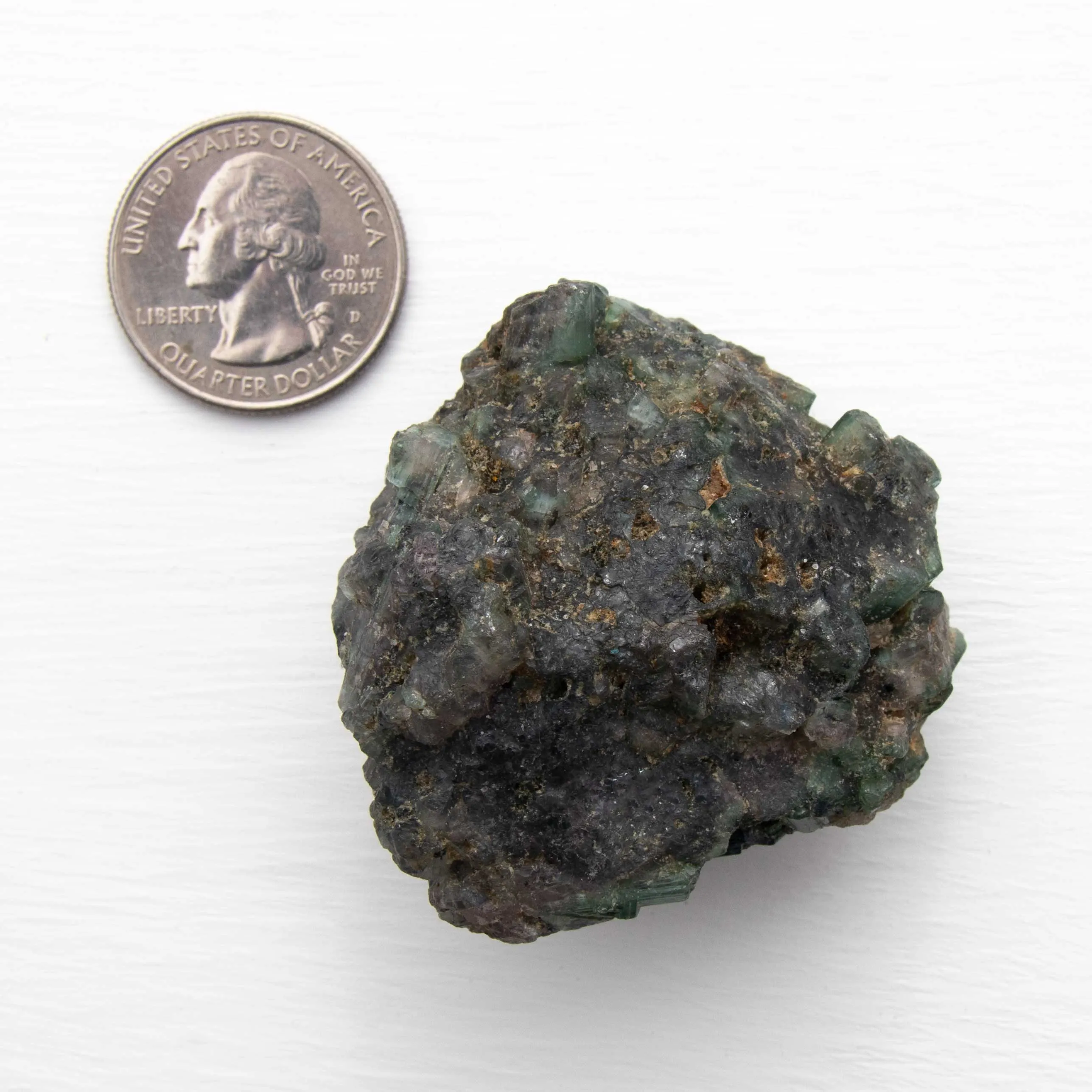 Tourmaline - Green, Rough