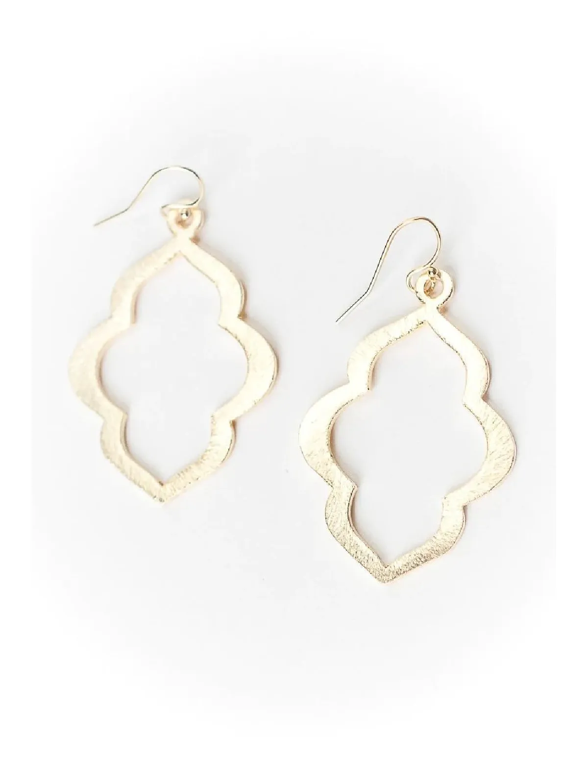 Tranquil Garden Quatrefoil Dangles by Anne Vaughan