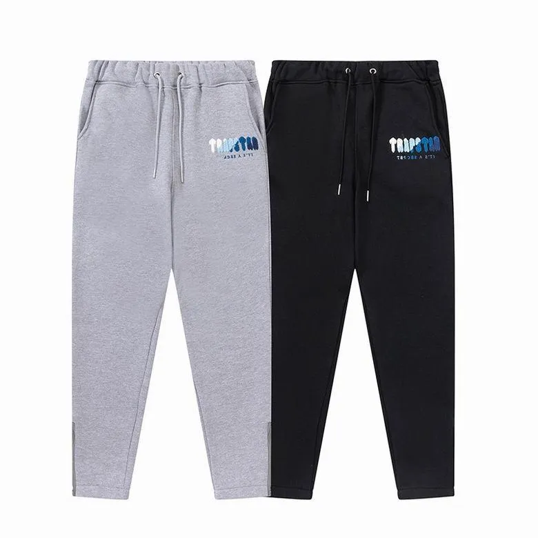 TRAPSTAR TRACKSUIT LOGO WHITE/BLUE *GREY/BLACK*