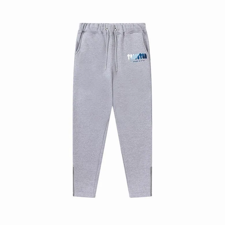 TRAPSTAR TRACKSUIT LOGO WHITE/BLUE *GREY/BLACK*