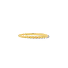 Twisted Gold Band