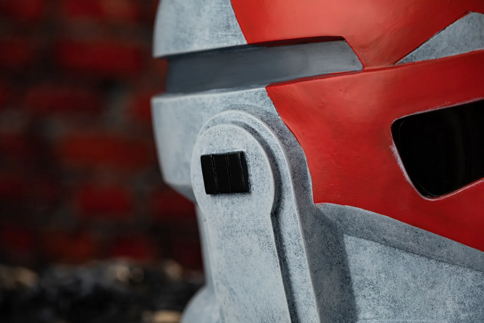 Xcoser Star Wars The Clone Wars 332nd Ahsoka Clone Trooper Helm Halloween Cosplay Helm für Erwachsene