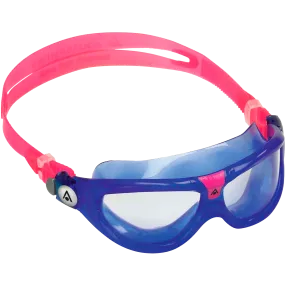 Youth Seal Kid 2 - Deep Blue/Pink Clear