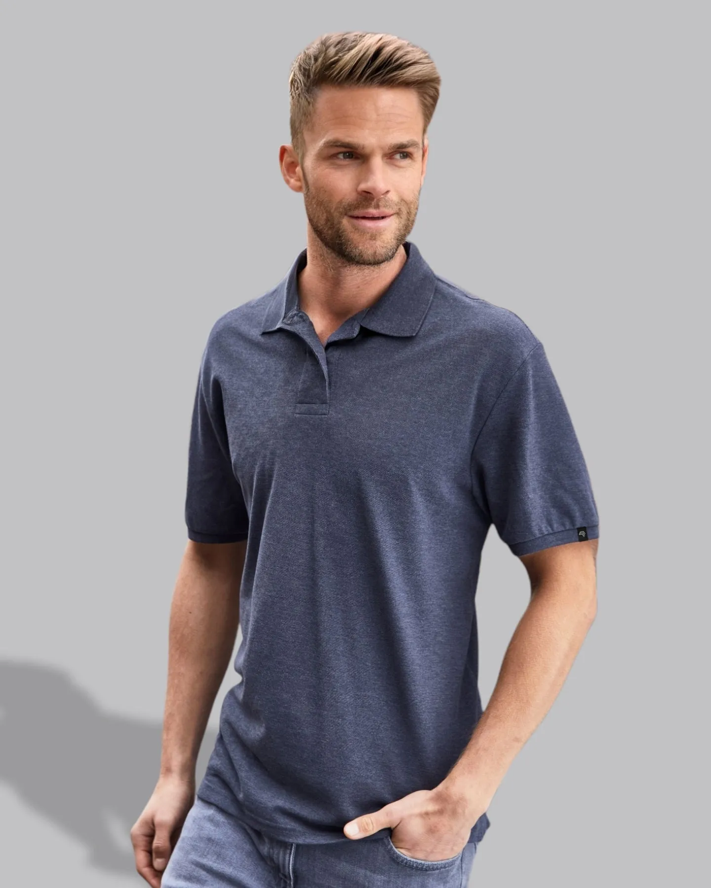 ― % ― JAN 8010/ ― Men's Bio-Baumwolle Polo Shirt - Irish Grün [XL]